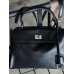 Сумка жіноча Balenciaga Rodeo Medium - Premium чорний срібло Баленсіага