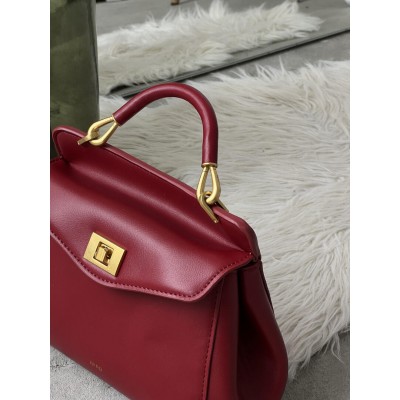 Женская сумка JW PEI красный классический Lucia Classic Top Handbag