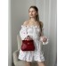 Женская сумка JW PEI красный классический Lucia Classic Top Handbag