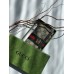 Гаманець жіночий Gucci візитниця коричнево-сірий з коробкою Гуччі