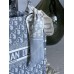 Сумка шопер Кристиан Диор текстиль шоппер Dior Large size светло серый