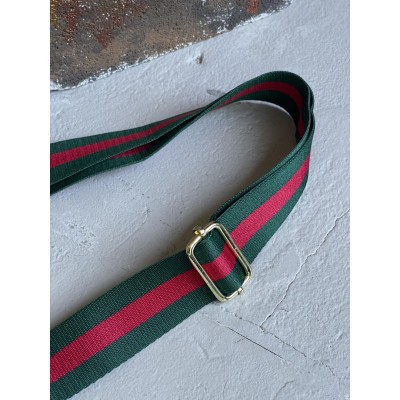 Сумка жіноча Gucci Ophidia коричневий Гуччі через плече на широкому ремені