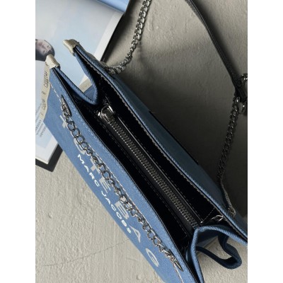 Жіноча сумка Марк Джейкобс блакитний Marc Jacobs Bag Denim Small