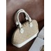 Сумка жіноча Coach Mini Sierra Satchel бежево-білий через плече Коуч