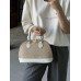 Сумка жіноча Coach Mini Sierra Satchel бежево-білий через плече Коуч