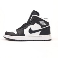 Nike AIR Jordan 1 Retro High високі білі з чорним, Розмір 43