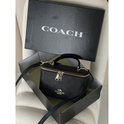 Сумка жіноча Coach Ava Crossbody Bag шоколадний через плече Коуч крос боді