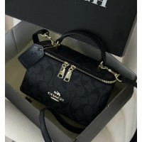 Сумка жіноча Coach Ava Crossbody Bag чорний через плече Коуч крос боді