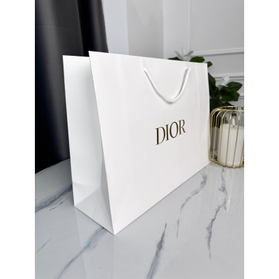 Фірмова упаковка великого пакету Christian Dior, упаковка на подарунок. Подарункова брендова упаковка Діор