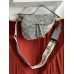 Жіноча сумка Dior Saddle Bag світло-сірий тигр через плече Крістіан Діор сідло
