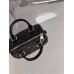 Женская сумка Louis Vuitton Nano Speedy mini бочонок черный через плече Луи Виттон