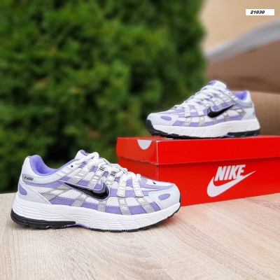 NIKE P-6000 SPACE PURPLE белые с бузковым, Размер 36