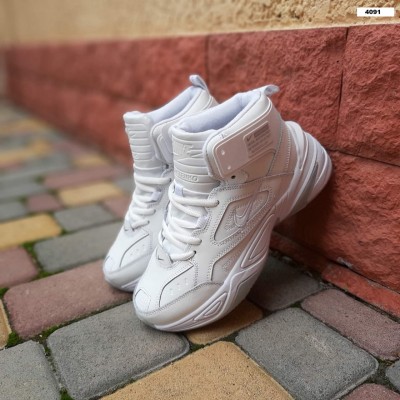 Nike M2K Tekno високі Білі з сірим, Розмір 36