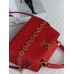 Женская сумка клатч Louis Vuitton Capucines East-West Medium через плечо Луи Виттон красный классический