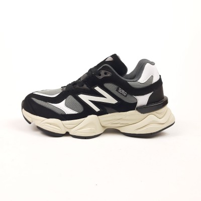 New Balance 9060 чорні з сірим, Розмір 36