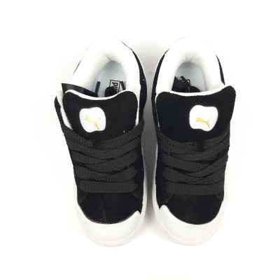 Puma Suede XL Crush Preserves черные на белом, Размер 36