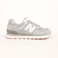 New Balance 574 серые с розовым, Размер 38