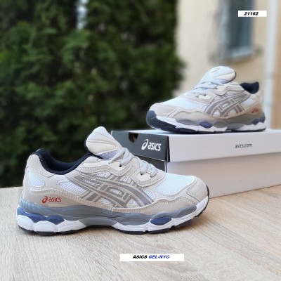 ASICS GEL-NYC білі з бежевим та сірим, Розмір 38
