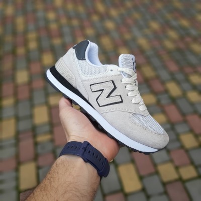 New Balance 574 Classic світло сірі (сіра пятка), Розмір 42
