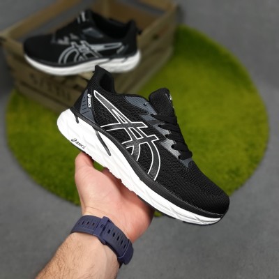 Asics Gel-Excite 10 черные на белом, Размер 36