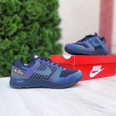 Nike Flykit Racer чорні з неоном, Розмір 42
