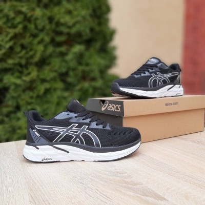 Asics Gel-Excite 10 черные на белом, Размер 36