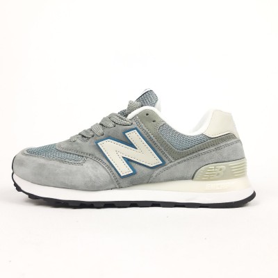 New Balance 574 Classic сірі з блакитним, Розмір 38 New Balance 574 Classic сірі з блакитним, Розмір 38