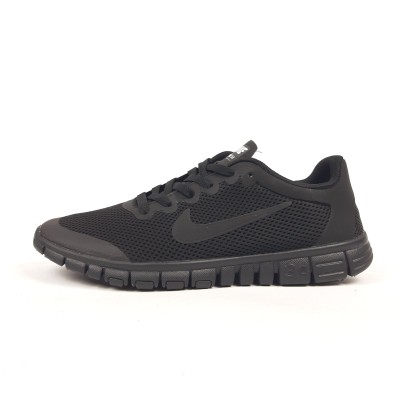 Nike Free Run 3.0 Black чорні, Розмір 46