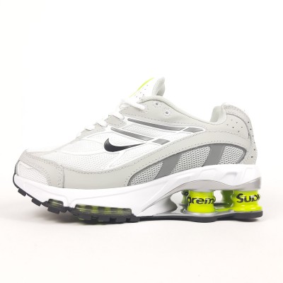 Nike Shox Ride 2 Supreme білі з сірим та салатовим, Розмір 36 Nike Shox Ride 2 Supreme білі з сірим та салатовим, Розмір 36