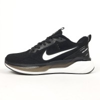 Nike Zoom Winflo черные на белом, Размер 41