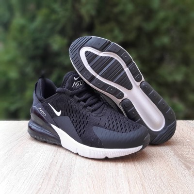 Nike Air max 270 черные с белым, Размер 37