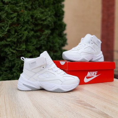 Nike M2K Tekno високі Білі з сірим, Розмір 36