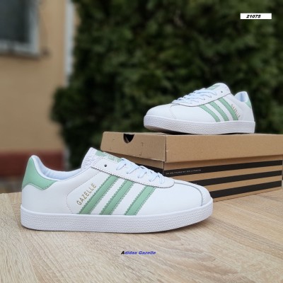 Adidas Gazelle білі з бірюзою, Розмір 41