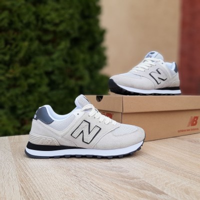 New Balance 574 Classic світло сірі (сіра пятка), Розмір 42
