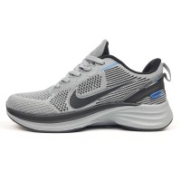 Nike Zoom Winflo серые с синим, Размер 46