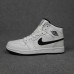 Nike Air Jordan 1 білі з чорним, Розмір 38