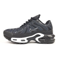 Nike Air Max TN plus серые с черным и белым, Размер 41
