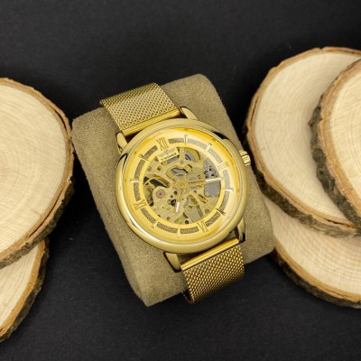 Forsining 8173 Gold-Black Steel