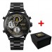 Patriot 017 Трезубец Золото Black-Black-White Steel