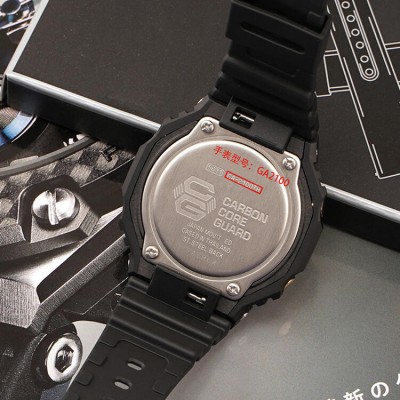 Ремешок + безель (рант) для Casio G-Shock GA-2100 Black BK