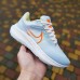 Nike Air Zoom Pegasus 39 голубые с оранжевым, Размер 39
