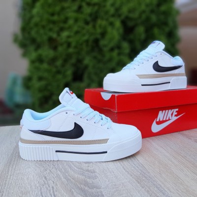 Nike Court Legacy білі з чорним, Розмір 39