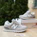 New Balance 574 Classic сірі з білим та блакитним, Розмір 36