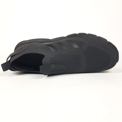 Adidas Slip-on LIGHTSTREET PRO Flow тапкі мокасіни сліпони темно сірі, Розмір 46