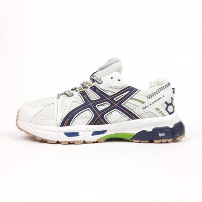 Asics Gel-kahana 8 бежевые с синим и оранжевым, Размер 37 Asics Gel-kahana 8 бежевые с синим и оранжевым, Размер 37
