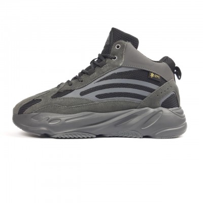 Adidas Yeezy Boost 700 высокие Темно серые с черным, Размер 38 Adidas Yeezy Boost 700 высокие Темно серые с черным, Размер 38