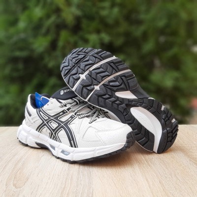 Asics Gel-kahana 8 белые с черным, Размер 41