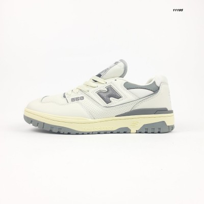 New Balance 550 білі з сірим шкіра, Розмір 45 New Balance 550 білі з сірим шкіра, Розмір 45