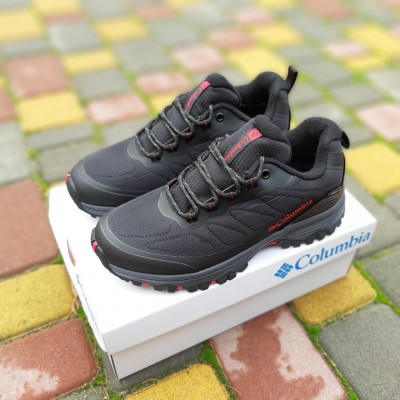 Columbia Gore-tex Черные с красным, Размер 41