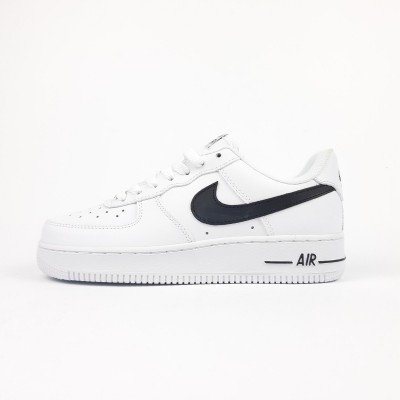Nike AIR Force 1 білі з чорним, Розмір 36 Nike AIR Force 1 білі з чорним, Розмір 36